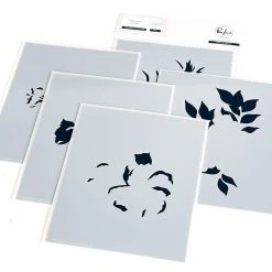 Pinkfresh Studio Stencils - Wonderful In Every Way Layering