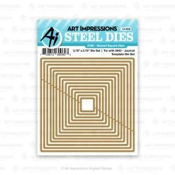 Art Impressions Dies - Nested Square
