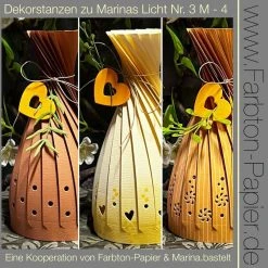 FarbTon - 3M-4 Dekorstanze ‚Marinas Licht‘ Gr. M