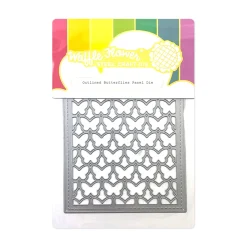 Waffle Flowers Waffle Flower - Outlined Butterflies Panel Die