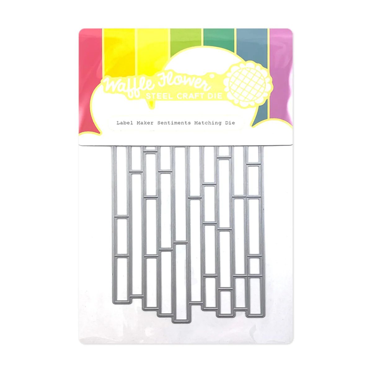 Waffle Flowers Waffle Flower - Label Maker Sentiments Matching Die 1 Waffle Flowers Waffle Flower - Label Maker Sentiments Matching Die