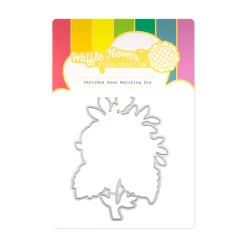 Waffle Flowers Waffle Flower - Sketched Rose Matching Die