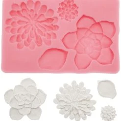 Silicone Mold - Succulents