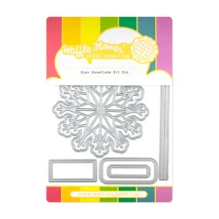 Waffle Flowers Waffle Flower - Star Snowflake Kit Die