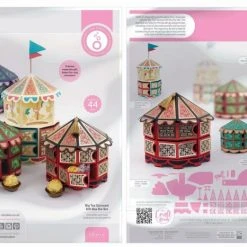 Tonic Studios • Stanzschablonen Gift Box Big Top Carousel