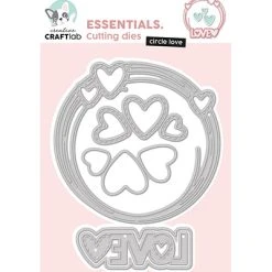 Studiolight Studio Light Cutting Die - Cirkel LOVE Essentials Nr.469