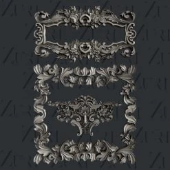 Zuri - Baroque Frames Set 2