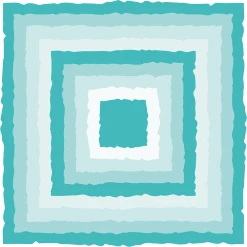 Honey Bee - Deckle Edge Squares - Honey Cuts