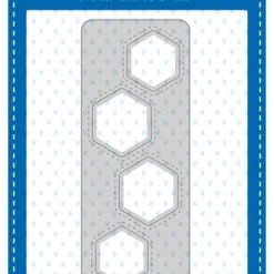 Whimsy Stamps - Slimline Honeycomb Die