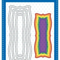 Whimsy Stamps - Slimline Victorian Layers Die Set