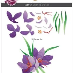 Alternew Altenew - Craft-A-Flower: Saffron Layering Die Set