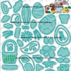 CarlijnDesign - Snijmallen Gnome Set 5 Pasen