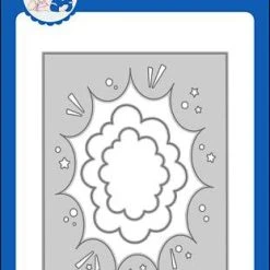 Whimsy Stamps - Comic Burst A2 Die