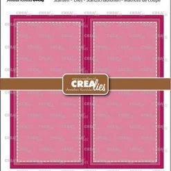 Crealies Cardzz Quadratische Gatefold-Karte