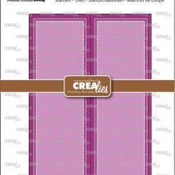 Crealies Cardzz Rechteckige Gatefold-Karte