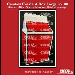 Crealies Create A Box Large Milchkarton Groß