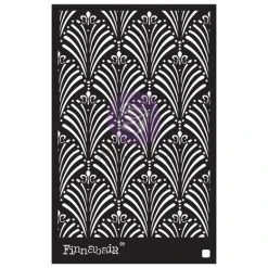 PRIMA MARKETING INC Finnabair Art Deco Wall 6x9 Inch Stencil