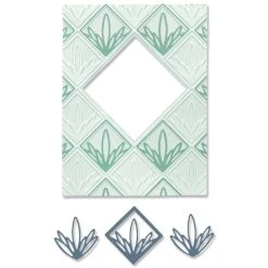 Sizzix • 3-D Impresslits Embossing Folder Ornate Frame