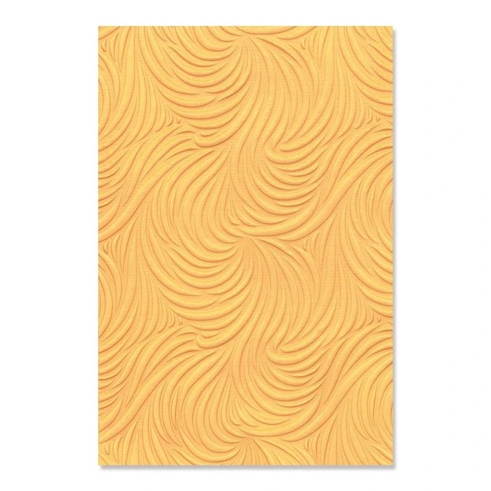 Sizzix • 3-D Textured Impressions Embossing Folder Flowing Waves 1 Sizzix • 3-D Textured Impressions Embossing Folder Flowing Waves
