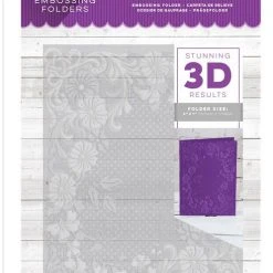 Crafters Companion Crafter’s Companion 3D Embossing Folder - Flourishing Frame