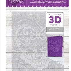 Crafters Companion Crafter’s Companion 3D Embossing Folder - Love Blossoms