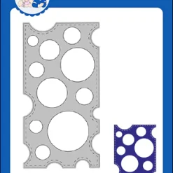 Whimsy Stamps - Mini Slim Swiss Dots Die