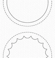 My Favorite Things - Peek-a-Boo Circle Windows Die-Namics