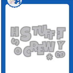 Whimsy Stamps - Stuff Word Die Set