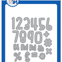 Whimsy Stamps - Cutie Numbers Die Set