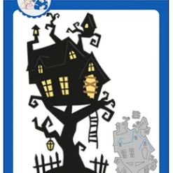 Whimsy Stamps - Mini Slim Tree House Die Set