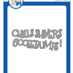 Whimsy Stamps - Chills Word Die Set