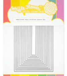 Waffle Flower - Additional Mini Slimline Layers Die