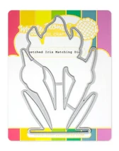 Waffle Flower - Sketched Iris Matching Die