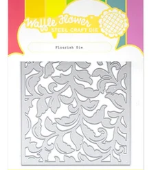 Waffle Flower - Flourish Panel Die