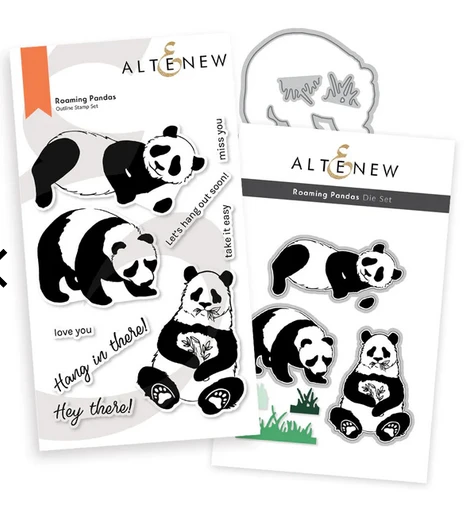 Alternew Altenew - Roaming Pandas 1 Alternew Altenew - Roaming Pandas
