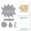 Spellbinders - Be Leave Me Etched Dies From Stained Glass Bouquet