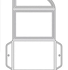 Simple And Basic - A7 Gift Envelope Cutting Dies