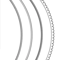 Simple And Basic Borders Cutting Dies