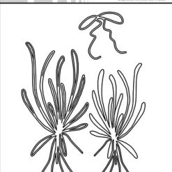 Simple And Basic Bouquet Of Leaves And Bow Cutting Dies