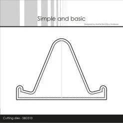 Simple And Basic Card Holder Cutting Dies