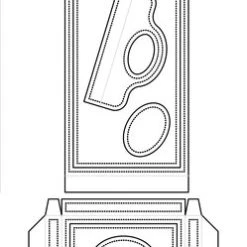 Simple And Basic Chocolate Box Cutting Dies