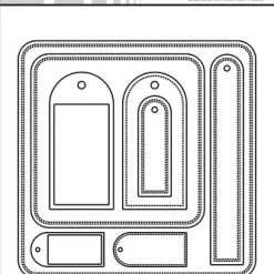 Simple And Basic Rounded Square Cutting Dies