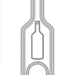 Simple And Basic - Wine Bottle Tag Cutting Dies