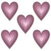 Sizzix Thinlits Die Set 25PK Stacked Tiles Hearts