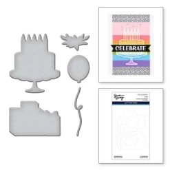 Spellbinders - Birthday Basics Etched Dies