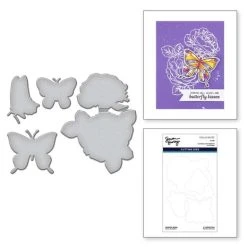Spellbinders - Butterfly Kisses Etched Dies