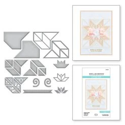 Spellbinders - Filigree Eight Point Star Etched Dies
