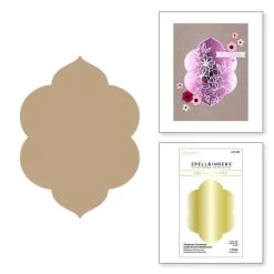 Spellbinders - Glimmer Essential Solid Floral Reflection Glimmer Hot Foil Plate