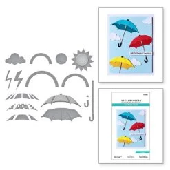 Spellbinders - Rain Or Shine Etched Dies