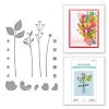 Spellbinders - Sealed Bouquet Etched Dies
